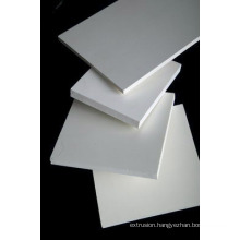 high quality pvc foam board in china with high density hot size 1.22*2.44m white color